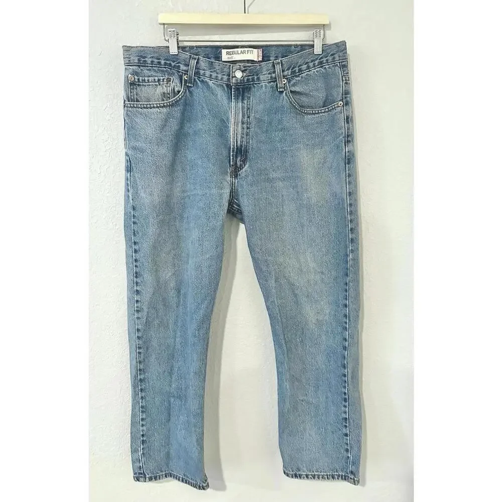 Vintage Men’s Levis 505 Jeans W38 X L30 (Blue Denim) Regular Fit